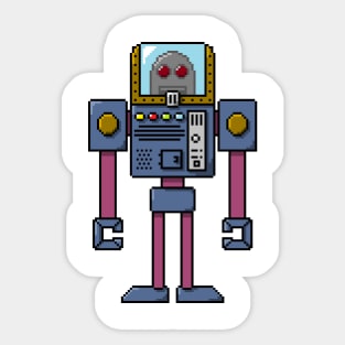 Pixel Robot 051 Sticker